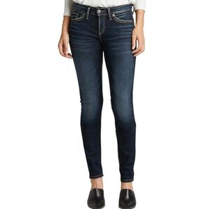 Seductions Skinny Blue Jeans